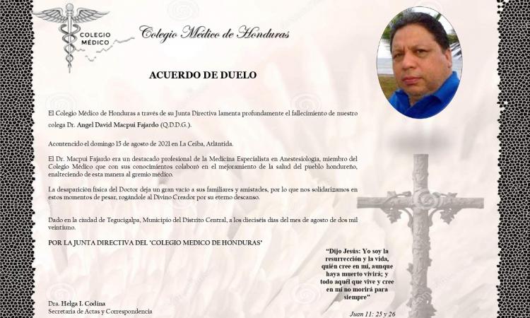 Obituario Dr. Ángel David Macpui Fajardo (Q.D.D.G.)