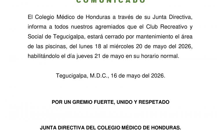 COMUNICADO